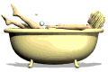 Lady in tub